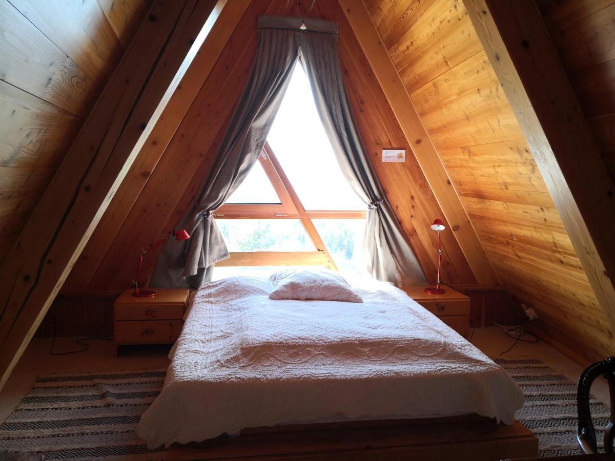 Le Chalet Pointu De Capucine 圣莫里斯堡 外观 照片